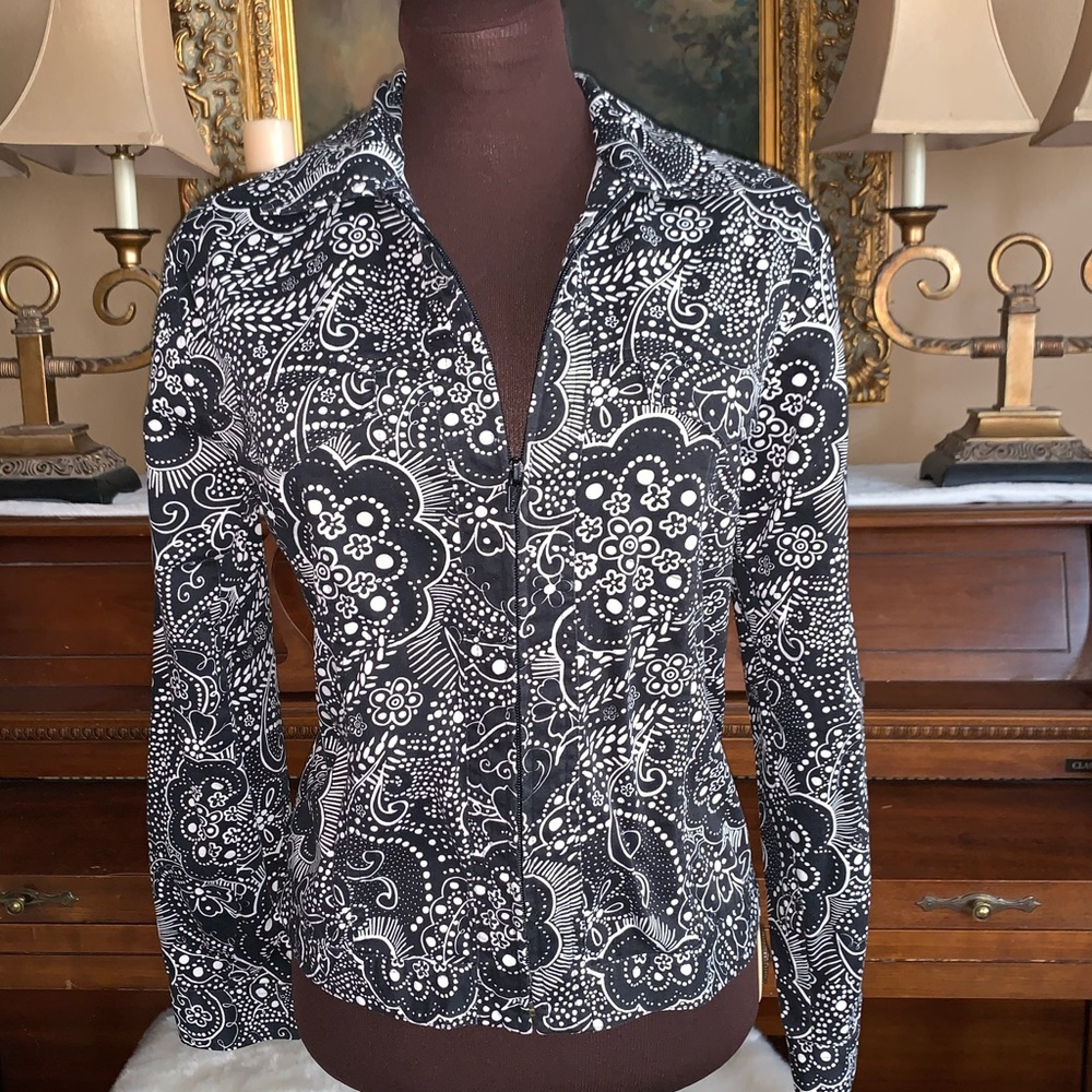 Shaverlake ZipUp Black&White Jacket